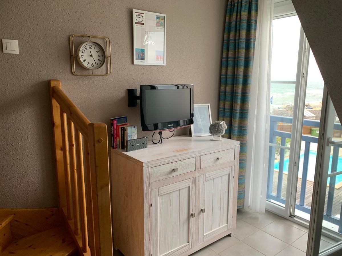 Duplex Vue Mer - Plage A 100M- 4 Lits - Parking Sous Sol Audierne Exterior foto